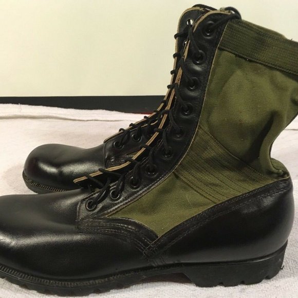 JUNE 1967 HOT WX JUNGLE COMBAT BOOTS 13N SI588 main image 7